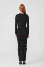 Vestido Longo Valensa Black - Imagem 4
