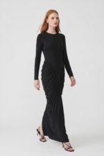 Vestido Longo Valensa Black - Imagem 3